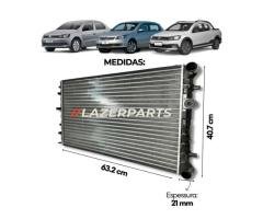 Radiador de Agua para Línea Volkswagen 1.6 (Gol, Fox, Saveiro, Voyage)